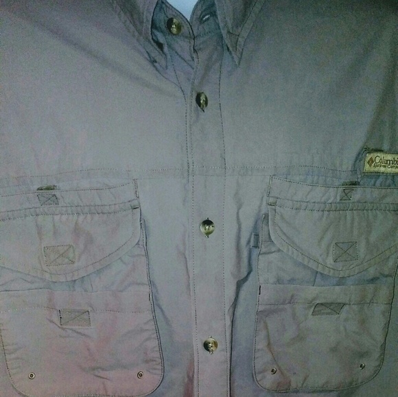 COLUMBIA TAN MAN'S SHIRT - Picture 2 of 8